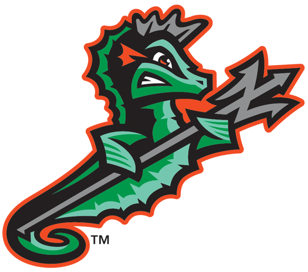 Norfolk Tides 2016-Pres Cap Logo 2 vinyl decal